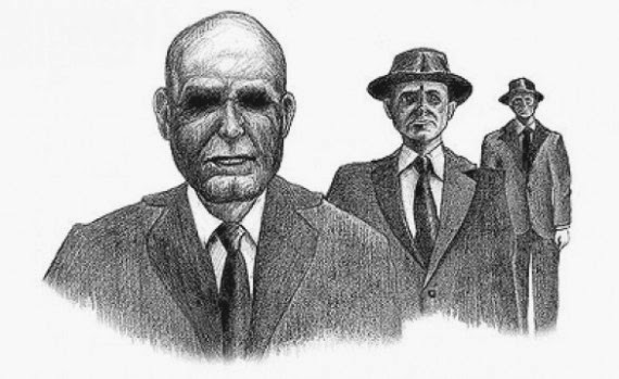 Men in Black Witness drawing