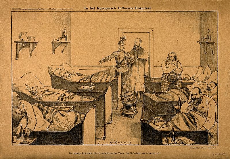 Pandemic Paranoia & the 5G Coronavirus 2 The Dutch minister Bergansius and Hendrik Pieter Tindal visi Wellcome V0011917